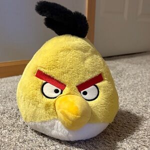 Yellow Angry Bird Stuffed Animal Toy